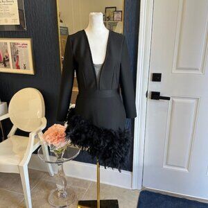 Feather Bandage Dress